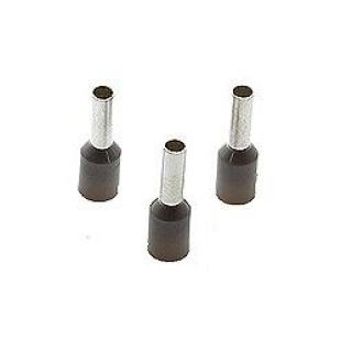 2.5mm Insulated Cord End Ferrule Grey (French) Pack Of 100
